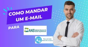 Como mandar um E-mail para ANS